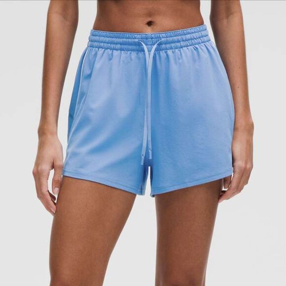 Lululemon Court Rival High-Rise Short 3" - Pool Party / White - 8 - NWT - Picture 1 of 12